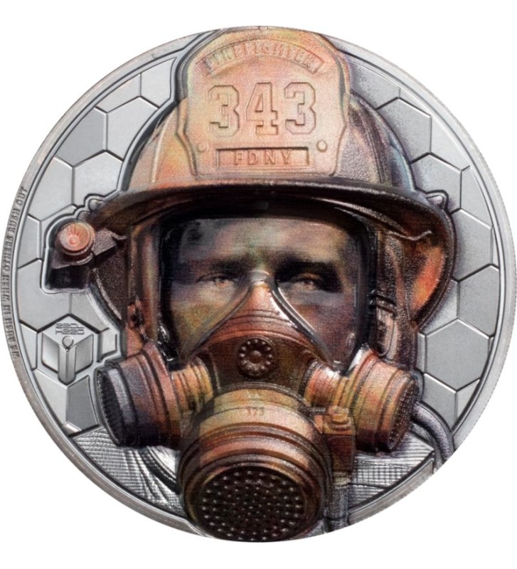 20$ Firefighter - Real Heroes 3 oz Ag 999 2021 20$ Firefighter - Real Heroes 3 oz Ag 999 2021