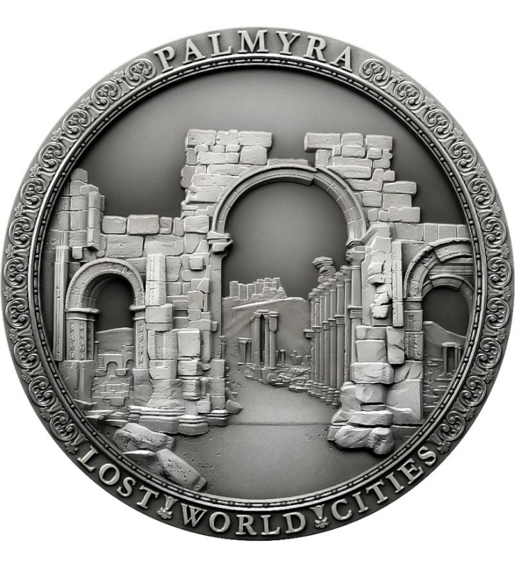 2$ Palmyra - Zaginione Miasta 2 oz Ag 999 2021 2$ Palmyra - Zaginione Miasta 2 oz Ag 999 2021