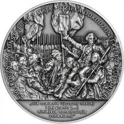 50 zł 230th Anniversary of the Constitution of 3 May 1791 2 oz Ag 999