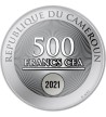 500 Francs Faith, Hope, Love 17,50 g Ag 999 2021 Cameroon 500 Francs Faith, Hope, Love 17,50 g Ag 999 2021 Cameroon