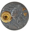 5$ Amaterasu - Boskie Twarze Słońca 3 oz Ag 999 Bursztyn Niue 5$ Amaterasu - Boskie Twarze Słońca 3 oz Ag 999 Bursztyn Niue