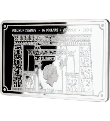 16$ 40$ Bogini Isis - Masterpieces 10g Au 999 200g Ag 999 2021 Wyspy Salomona