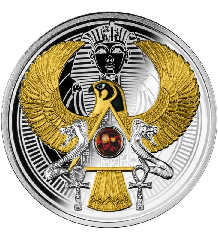 1$ Falcon of Tutankhamun 17,50 Ag 999 2021 Niue Island 1$ Falcon of Tutankhamun 17,50 Ag 999 2021 Niue Island