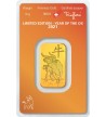 Gold Bar Argor-Heraeus, Year of the Ox 10 g Au 999 Switzerland Gold Bar Argor-Heraeus, Year of the Ox 10 g Au 999 Switzerland