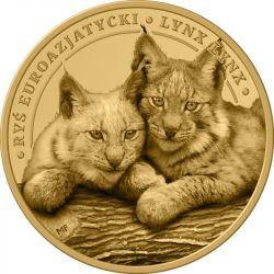 3 Denarius Lynx - Animals of Poland 8,9 g GN 2021