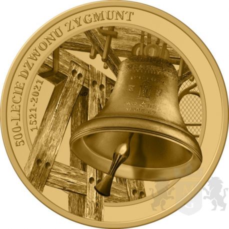 3 Denarius  500th anniversary of the hanging of the Sigismund Bell at Wawel 8,9 g GN 2021