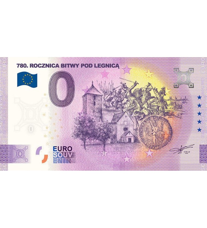 0 Euro 780th Anniversary of the Battle of Legnica 0 Euro 780th Anniversary of the Battle of Legnica