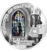 10$ Cracow Saint Francis Basilica - Windows of Heaven 50 g Ag 925 Glass Cook Island 10$ Cracow Saint Francis Basilica - Windows of Heaven 50 g Ag 925 Glass Cook Island
