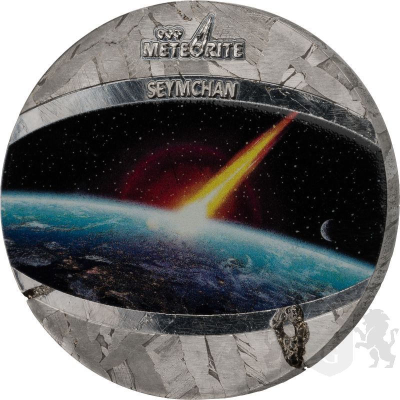 1$ Seymchan Meteorite 1 oz Niue 2021