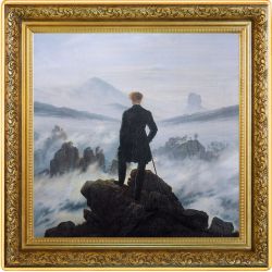 1$ Wanderer Above the Sea of Fog, Caspar David Friedrich - Treasures of World Painting 1 oz Ag 999 2021 Niue