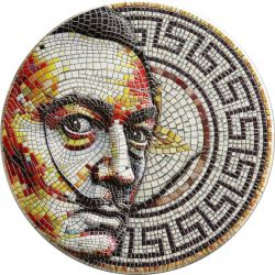 2$ Mozaika, Salvador Dalí 2 oz Ag 999 2021 Niue