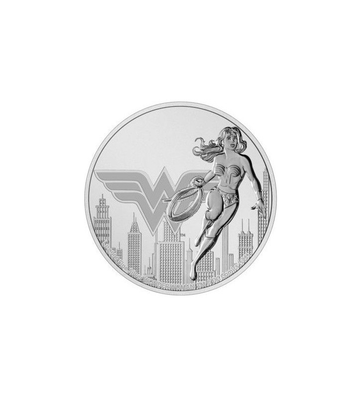 2$ Wonder Woman - DC Comics 1 oz Ag 999 2021 Niue 2$ Wonder Woman - DC Comics 1 oz Ag 999 2021 Niue