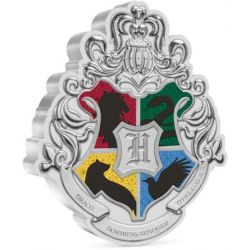 2$ Herb Hogwartu - Harry Potter 1 oz Ag 999 2021 Niue