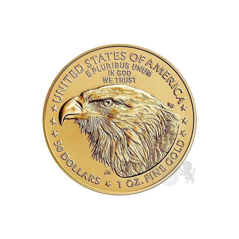 50$ American Eagle 1 oz Au 916 2021 Type 2 USA