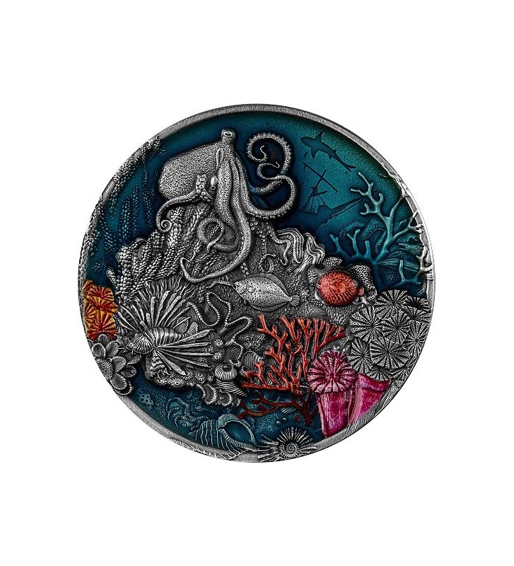 5$ Rafa Koralowa 2 oz Ag 999 2021 Niue 5$ Rafa Koralowa 2 oz Ag 999 2021 Niue