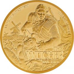 15$ The Last Wish - The Witcher Book Series 1/10 oz Au 9999 Niue 2021