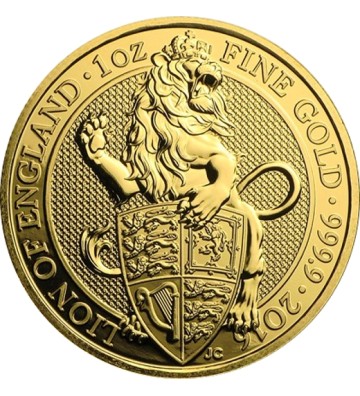 100£ The Lion - Queen's Beasts