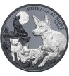 1$ Dingo - Australia at Night 1 oz Ag 999 2021 Niue 1$ Dingo - Australia at Night 1 oz Ag 999 2021 Niue
