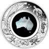 1$ Wielki Południowy Ląd - Macica Perłowa 1 oz Ag 999 2021 Australia