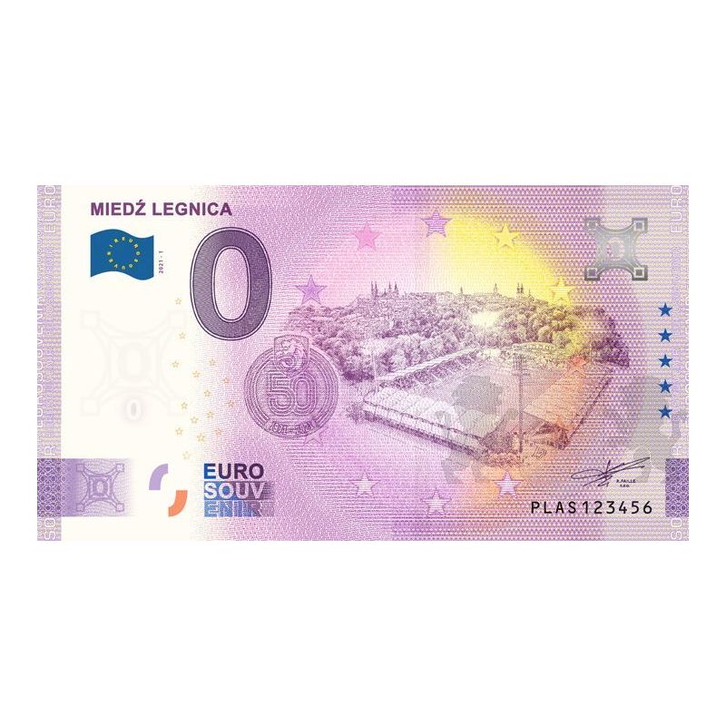 0 Euro 50 years of Miedź Legnica