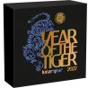 5 Cedi Year of the Tiger - Chinese Lunar Calendar 50 g Ag 999 2022 Ghana