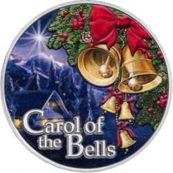 500 Francs Carol of the Bells 1/2 oz Ag 999 2021 Cameroon
