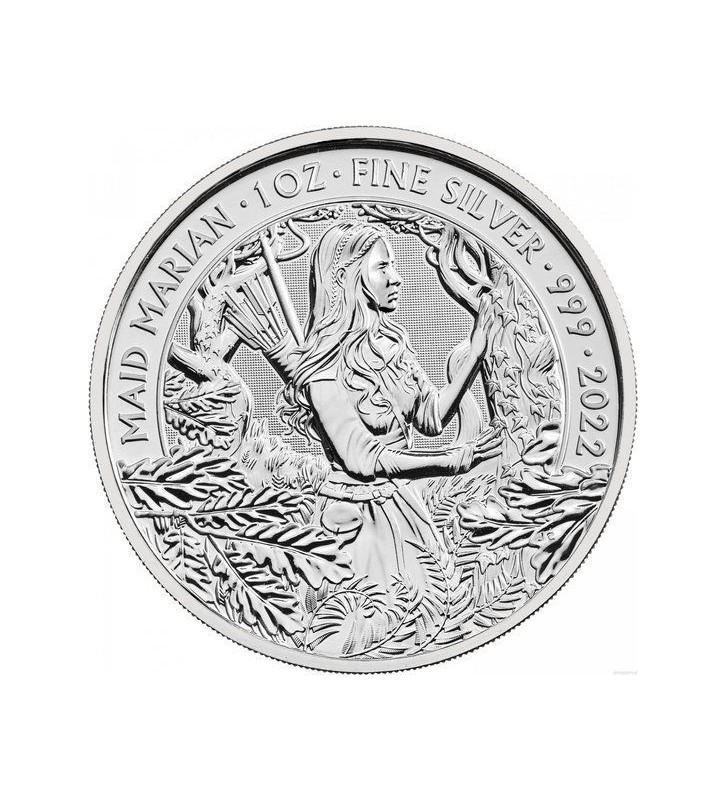 2£ Lady Marion - Mity i Legendy 1 oz Ag 999 2022 2£ Lady Marion - Mity i Legendy 1 oz Ag 999 2022