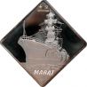 10$ Marat Battleship 2 oz Ag 999 2010