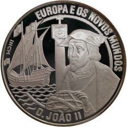 25 Ecu D.Joao II - Europe and the New Worlds 1992 28 g Ag 925