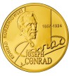 200zł Konrad Korzeniowski - Joseph Conrad 1/2 oz Au 900 2007 200zł Konrad Korzeniowski - Joseph Conrad 1/2 oz Au 900 2007