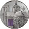 25$ Notre Dame Paryż, Black Proof - Tiffany Art Metropolis 5 oz Ag 999 Szkło 2021 Palau
