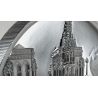 25$ Notre Dame Paryż, Black Proof - Tiffany Art Metropolis 5 oz Ag 999 Szkło 2021 Palau