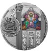 8$ St. Lawrence Church, Heaven Window of Light 3 oz Ag 999 2021 Solomon Island 8$ St. Lawrence Church, Heaven Window of Light 3 oz Ag 999 2021 Solomon Island