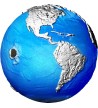 5$ Blue Marble Endagered, Meteorite 3 oz Ag 999 2022 5$ Blue Marble Endagered, Meteorite 3 oz Ag 999 2022