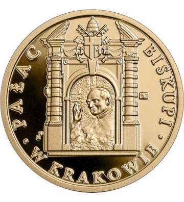 100zł Pałac Biskupi w Krakowie 8g Au 900 2021