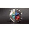 5$ Fighting Fish - Eclectic Nature 1 oz Ag 999 2021 Cook Island 5$ Fighting Fish - Eclectic Nature 1 oz Ag 999 2021 Cook Island
