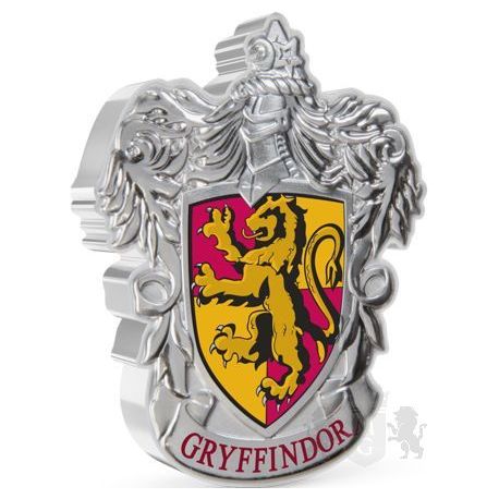 2$ Coat of Arm of Gryffindor - Harry Potter 1 oz Ag 999 2021 Niue