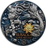 2000 Francs Rusalka - Slavic Bestiary 3 oz Ag 999 2021 Cameroon