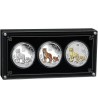 1$ Year of the Tiger, set 3 x 1 oz Ag 999 2022 Australia 1$ Year of the Tiger, set 3 x 1 oz Ag 999 2022 Australia