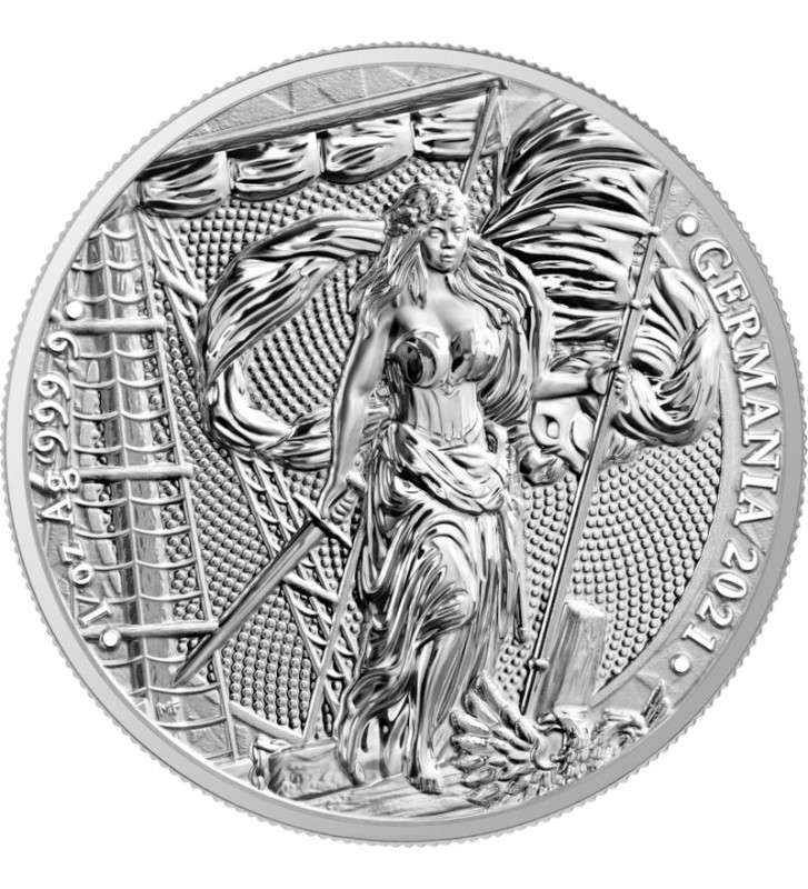 5 Mark Germania BU 1 oz Ag 999 2021 5 Mark Germania BU 1 oz Ag 999 2021