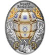 1$ Jajo Faberge Dwanaście Paneli 16,81 g Ag 999 2021 Niue 1$ Jajo Faberge Dwanaście Paneli 16,81 g Ag 999 2021 Niue