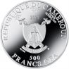 500 CFA Skrzydło Kraski, 550. rocznica urodzin Albrechta Durera 17,50 g Ag 999 Kamerun