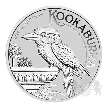 1$ Kookaburra 1 oz Ag 999 2022 Australia