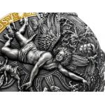 5$ Daedalus and Icarus - Mythology 2 oz Ag 999 2021 Niue