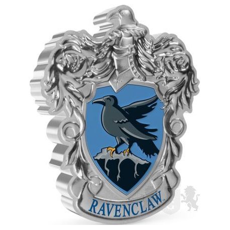 2$ Coat of Arm of Ravenclaw - Harry Potter 1 oz Ag 999 2021 Niue
