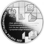 10 zł Edward Taylor - Wielcy Polscy Ekonomiści 14,14 g Ag 925