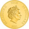 2$ Legolas - Władca Pierścieni 1/4 oz Au 999 2021 Niue
