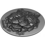 5$ Tygrys - Zentagle Art 2 oz Ag 999 2021 Niue