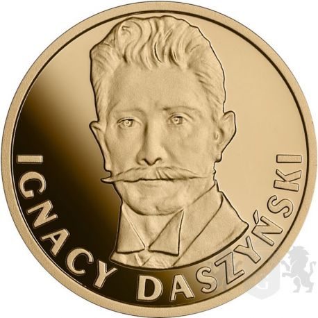 100 zł Ignacy Daszyński - Stulecie Odzyskania przez Polskę Niepodległości 8 g Au 900 2021