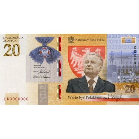 20zł Lech Kaczyński - It is Worth Being a Pole 2021
